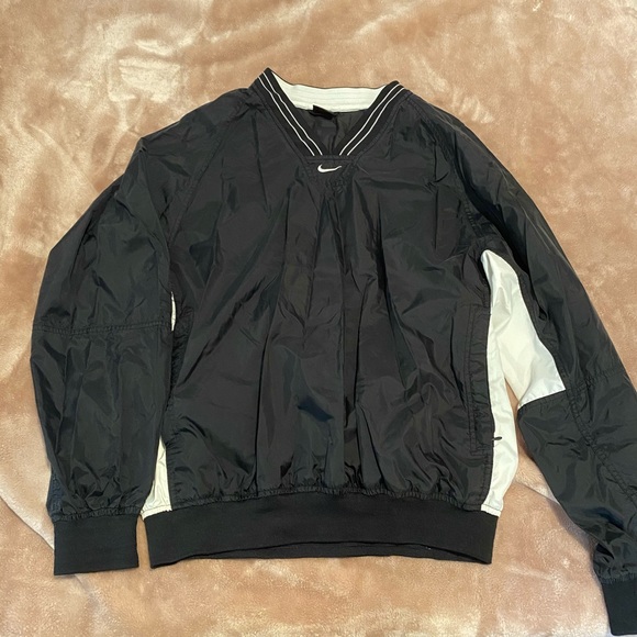 Nike Sweaters - Vintage windbreaker style crewneck